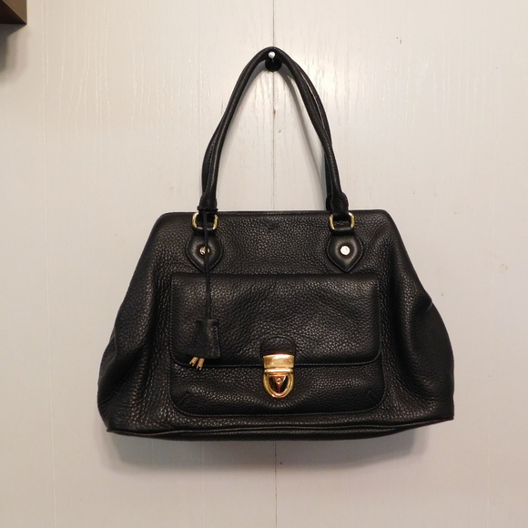 Brooks Brothers Handbags - Brooks Brothers Pebbled Leather Satchel NWT